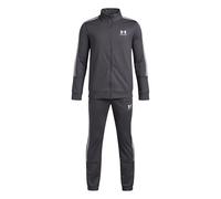Under Armour UA B Icon - Chándal de punto - Castlerock/Halo gris/blanco - YLG