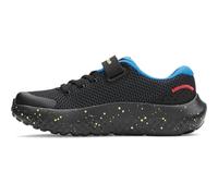 Under Armour UA BPS Surge 4 AC, Zapatillas, Black High Vis Yellow White, 33.5 EU