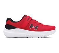 Under Armour UA BPS Surge 4 AC Zapatillas para correr, ligeras deportivas para niño, color rojo/negro/negro