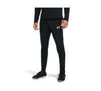 Under Armour UA Challenger Training Pant Pantalones de chándal para hombre, pantalones largos deportivos para jugar al fútbol o correr, color negro/amarillo fluorescente