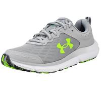 Under Armour UA Charged Assert 10, Zapatillas para Correr Hombre, Mod Gray/Mod Gray/Hyper Green, 40 EU