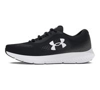 Under Armour UA Charged Rogue 4 Deportivas de hombre para correr, ligeros zapatos de deporte para hombre, color negro/blanco/blanco