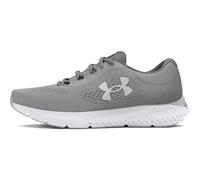 Under Armour UA Charged Rogue 4 Deportivas de hombre para correr, ligeros zapatos de deporte para hombre, color gris acero/blanco/negro