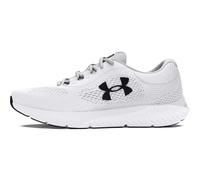 Under Armour UA Charged Rogue 4 Deportivas de hombre para correr, ligeros zapatos de deporte para hombre, color blanco/blanco/negro