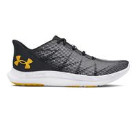 Under Armour UA Charged Speed Swift Deportivas para hombre ligeras y rápidas, zapatillas para correr, para el gimnasio y para actividades al aire libre, color negro/negro/amarillo taxi
