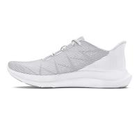 Under Armour UA W Charged Speed Swift Zapatillas de deporte de mujer, zapatillas transpirables para correr, color blanco/blanco/blanco