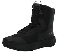 Under Armour UA Charged Valsetz Zapatos tácticos para hombre, cómodas botas de montaña, color negro/negro/gris azabache