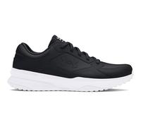 Under Armour UA Edge Lthr, Zapatillas de Entrenamiento Hombre, Black Black White, 47 EU