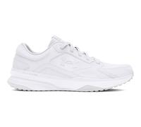 Under Armour UA Edge Lthr, Zapatillas de Entrenamiento Hombre, White White Halo Gray, 40-41