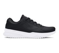 Under Armour UA Edge Lthr, Zapatillas de Entrenamiento Hombre, Black Black White, 40 EU