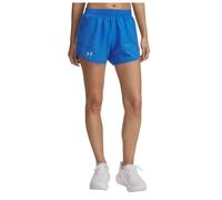 Under Armour UA Fly by - Pantalones Cortos de 3 Pulgadas, Azul Atlantis/Azul Atlantis/Reflectante - SM