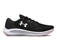 Under Armour UA GGS Charged Pursuit 3 Zapatillas de entrenamiento o running para niñas, ligeras deportivas de niña acolchadas, color negro/gris azabache/blanco