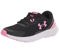 Under Armour Ua Ggs Surge 3, Zapatillas para Correr Niñas, Black Flamingo Flamingo, 38 EU