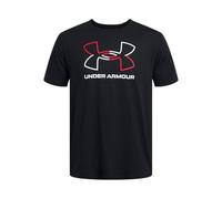 Under Armour UA GL Foundation Update Camiseta de manga corta para hombre, camiseta estampada para hacer deporte, color negro/rojo/ blanco