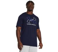 Under Armour UA GL Foundation Update Camiseta de manga corta para hombre, camiseta estampada para hacer deporte, color azul medianoche/azul real/gris acero