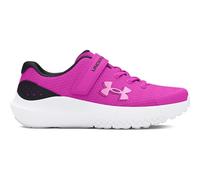 Under Armour UA GPS Surge 4 AC Zapatillas para correr con malla transpirable para niña, deportivas de niña para educación física, color magenta vívido/negro/rosa estelar
