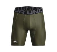 Under Armour Pantalón corto UA HG Armour Shorts hombre, ligero secado rápido, verde marino/blanco