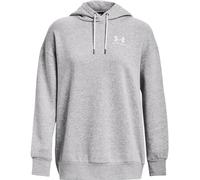 Under Armour UA Icon Fleece OS - Sudadera con Capucha, Color Gris Claro Jaspeado/Blanco - MD, Mod Gray Light Heather/White, M