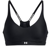 Under Armour UA Infinity Low 2.0 Bra Sujetador Deportivo, Opaco, Negro y Blanco, M para Mujer