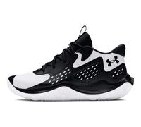 Under Armour UA Jet '23, Zapatillas de Baloncesto Unisex Adulto, Black White Black, 42.5 EU