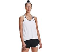 Under Armour UA Knockout Tank Top Mujer, Blanco, M