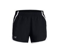 Under Armour UA Launch 5'' 2-in-1 Short Pantalones cortos deportivos con forro transpirable para hombre, shorts deportivos elásticos, color negro/negro/reflectante