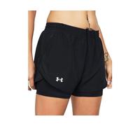 Under Armour UA Launch 7'' 2-in-1 Short Pantalones cortos deportivos con interior transpirable para hombre, shorts deportivos muy ligeros, color gris brezo/gris brezo/reflectante
