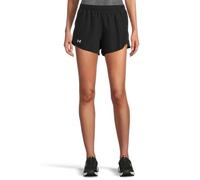 Under Armour UA Launch 7'' Short Pantalones cortos deportivos con interior transpirable para hombre, shorts deportivos muy ligeros, color negro/negro/reflectante