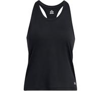 Under Armour UA Launch Splatter Singlet Camiseta sin mangas para mujer, ligera camiseta reflectante para correr, color negro/reflectante