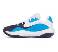 Under Armour UA Lockdown 7 Low Zapatillas de Baloncesto, Unisex Adulto, Midnight Navy Electric Blue White, 42 EU