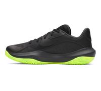 Under Armour UA Lockdown 7 Low - Zapatillas de Baloncesto para Hombre, Negro Negro Metálico Negro, 42.5 EU