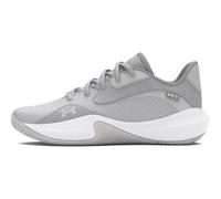 Under Armour UA Lockdown 7 Low Zapatillas de Baloncesto para Hombre y Mujer, Deportivas Unisex con mediasuela de EVA, Gris halo/neblina distante/Gris halo