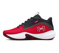 Under Armour UA Lockdown 7 Zapatillas de baloncesto para hombre y mujer, deportivas unisex con mediasuela de EVA, color rojo/negro/rojo 42.5 EU