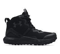 Under Armour UA Micro G Valsetz Zip Mid Zapatos de Escalada para Hombre, Negro (Black / Black / Jet Gray), 44 EU