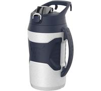 Under Armour UA Playmaker - Jarra de roca, 64 onzas, color blanco/azul marino medianoche