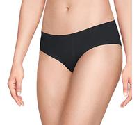 Under Armour UA Pure Stretch Hipster - Paquete de 3 bragas para mujer, talla XL, color negro