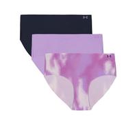 Under Armour UA Pure Stretch NOSHOW Hipster-Print 3PK, Transparente, XS