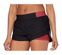 Under Armour UA Qualifier Speedpocket 2-In-1 Short Corto, Mujer, Negro, MD