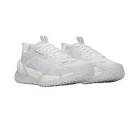 Under Armour UA Reign Dynamic Trainer - Zapatillas de entrenamiento para mujer, White Distant Grey White, 25.0 cm