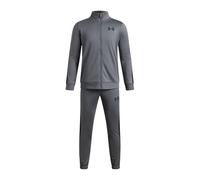Under Armour UA Rival Knit - Traje de chándal para niño, color gris y negro