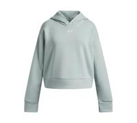 Under Armour UA Rival - Sudadera con Capucha de Forro Polar, Color Azul esmaltado/Blanco - YSM, Azul esmaltado/Blanco, 68