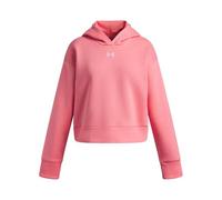 Under Armour UA Rival - Sudadera con Capucha de Forro Polar, Color Rosa agridulce/Blanco - YMD, Rosa agridulce/Blanco, 68
