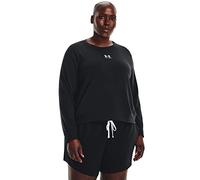 Under Armour UA Rival Terry Crew, camiseta de manga larga de mujer