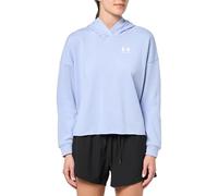 Under Armour UA Rival Terry Sudadera con Capucha Oversize para Mujer, Celeste, M, Celeste, M