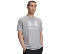 Under Armour UA Sportstyle Logo Update SS - Steel Light Heather/White - SM