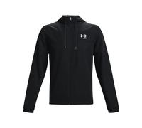 Under Armour UA Sportstyle Windbreaker Chaqueta cortavientos ligera, chaqueta de hombre para correr, color negro/gris