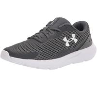 Under Armour Ua Surge 3, Zapatillas para correr Hombre, Pitch Gray White White, 43 EU