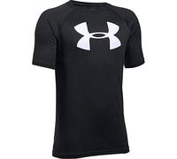 Under Armour UA Tech Big Logo SS Camiseta Deporte, Niños, Negro (Black), YXL