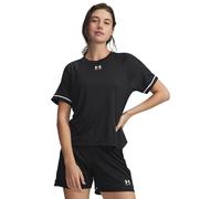 Under Armour UA W Challenger Boxy SS - Negro/Blanco - LG