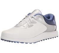 Under Armour UA W Charged Breathe 2 SL Molded TPU, 100 White Metallic Silver Baja Blue, 37.5 EU